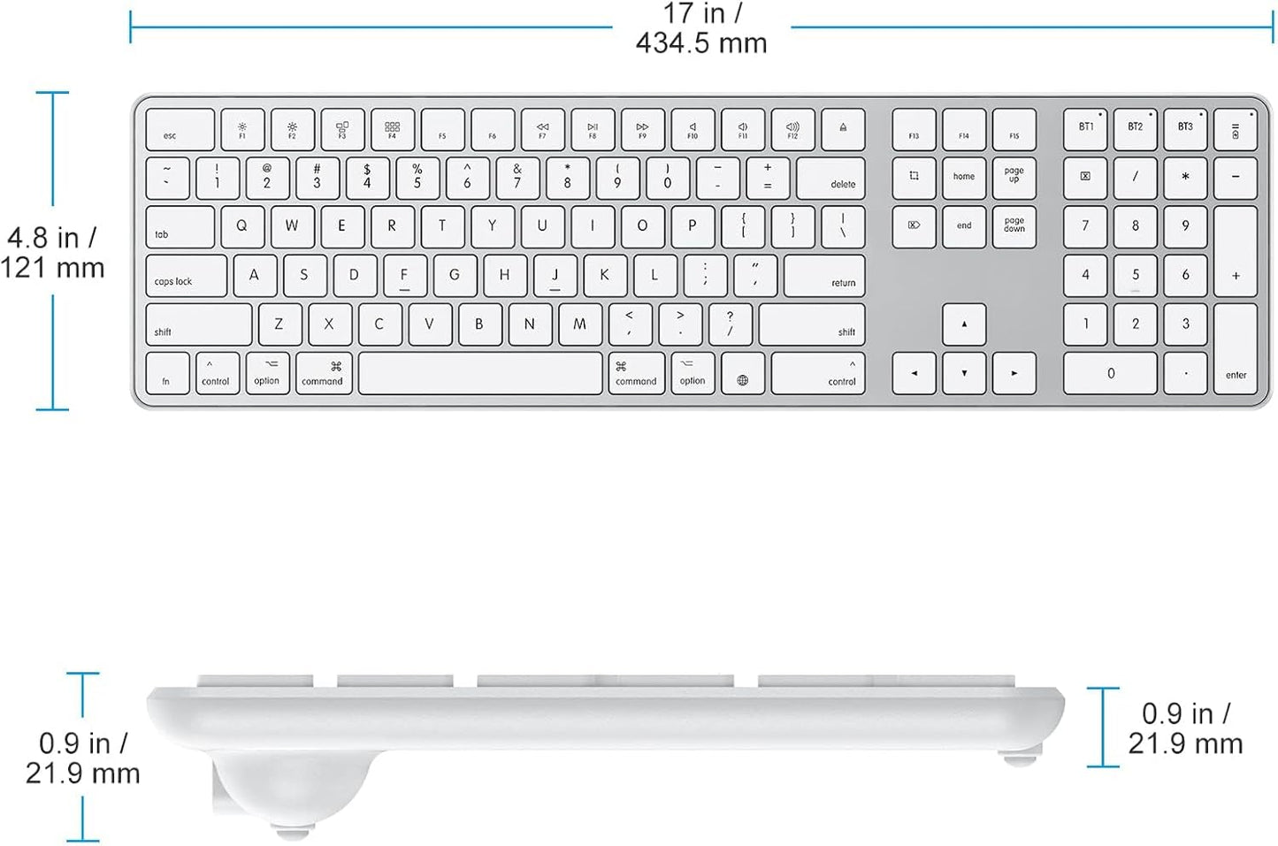 OMOTON Wireless Keyboard