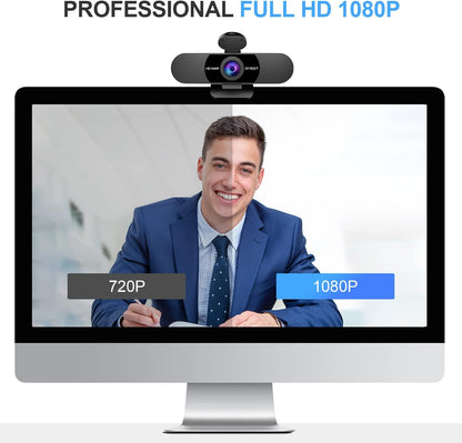 EMEET 1080P Webcam with Microphone