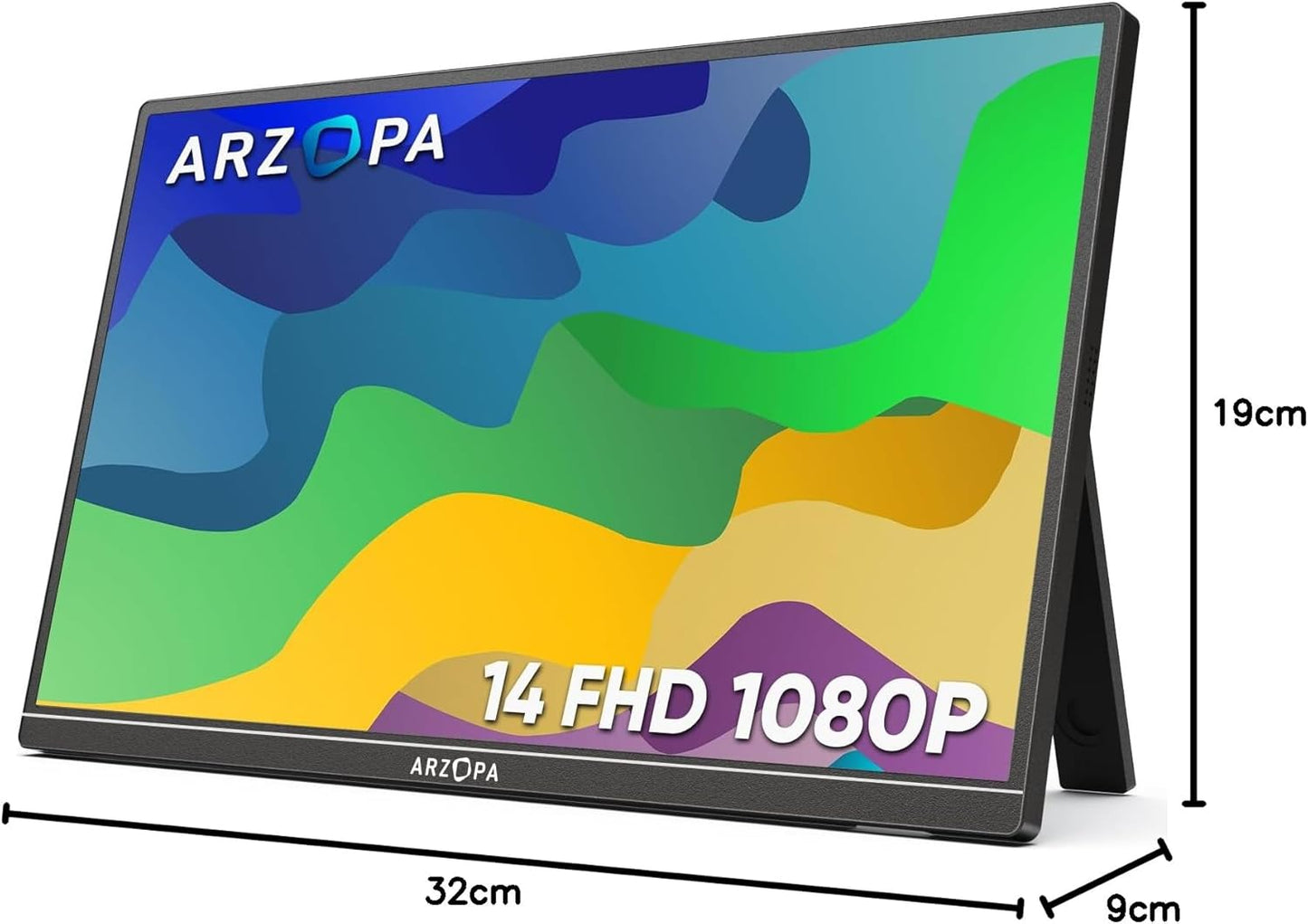 ARZOPA Portable Monitor FHD 1080P