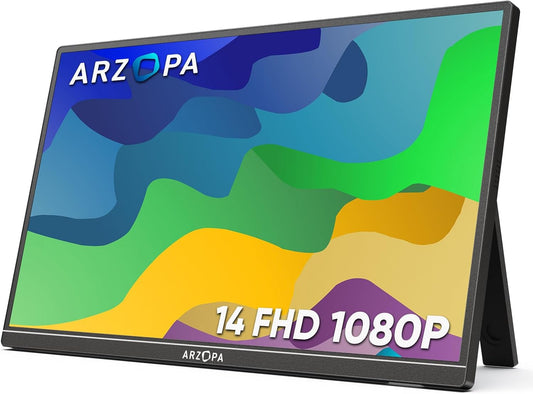ARZOPA Portable Monitor FHD 1080P