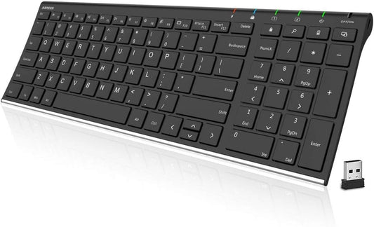 Arteck Wireless Ultra Slim Keyboard for Windows