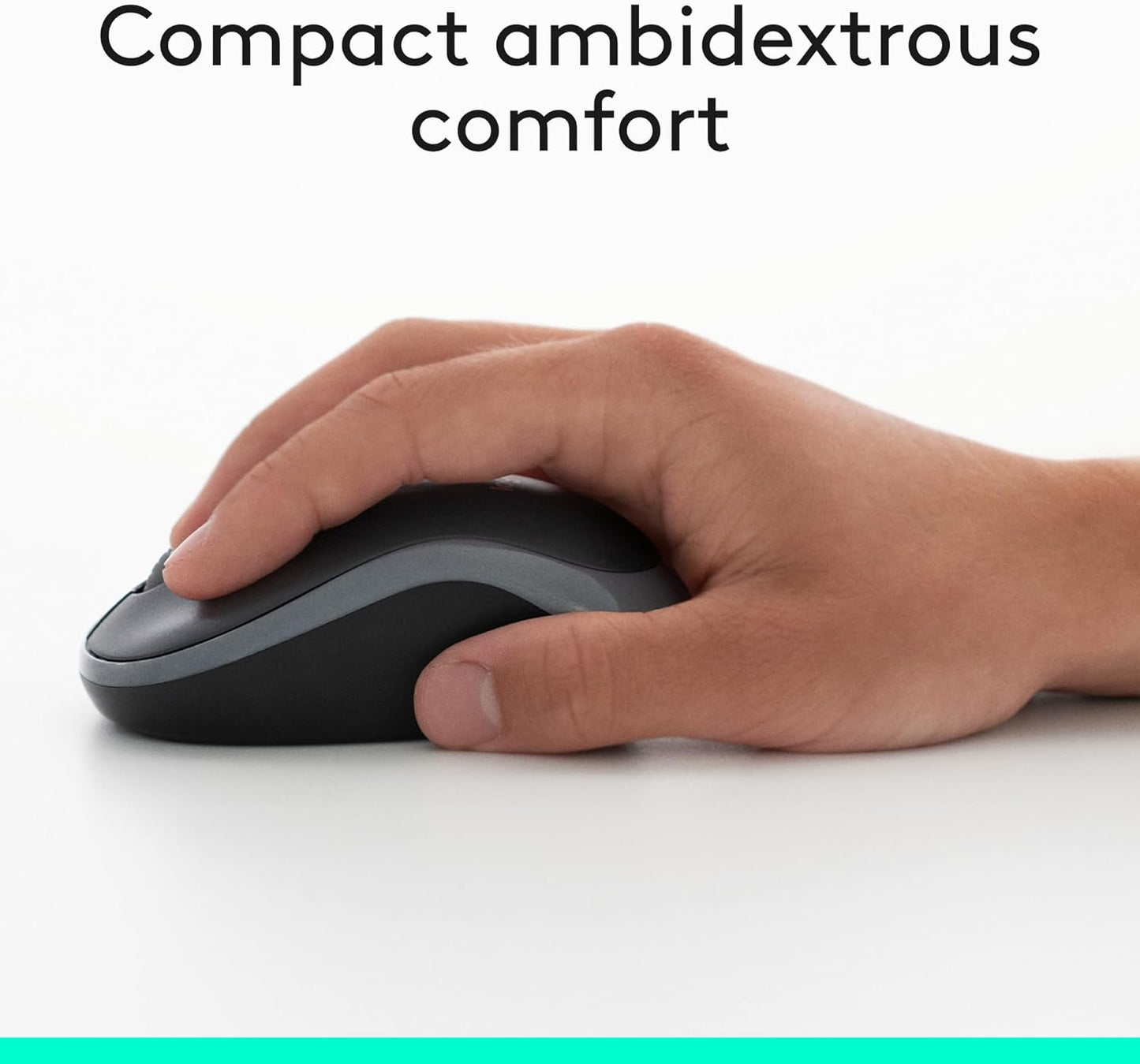 Logitech MK270 Wireless Keyboard and Mouse Combo for Windows, 2.4 GHz, 8 Multimedia Keys, PC, Laptop, Wireless Keyboard Compact Mouse Combo