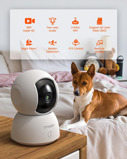TMEZON Indoor Security Camera 2K