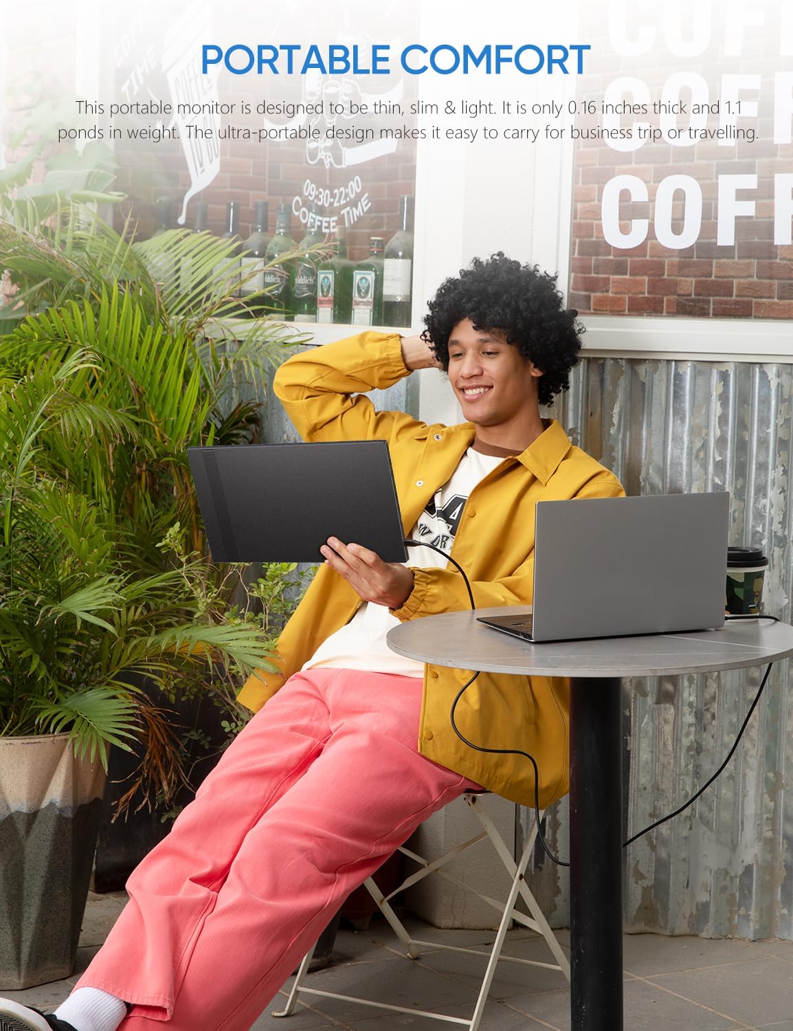 ARZOPA Portable Monitor FHD 1080P