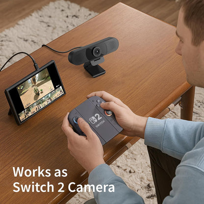 EMEET 1080P Webcam with Microphone