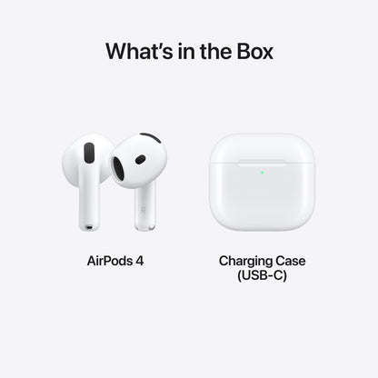 Apple Airpods 4 with Active Noise Cancellation -  Refurbished - Like New