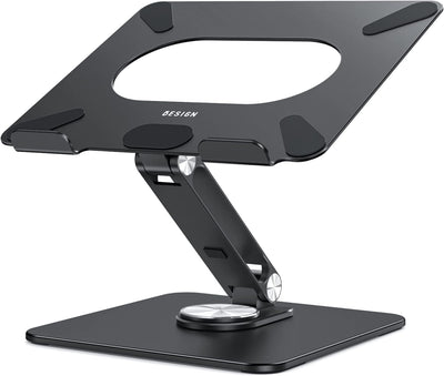 BESIGN Laptop Stand with 360 Rotating Base